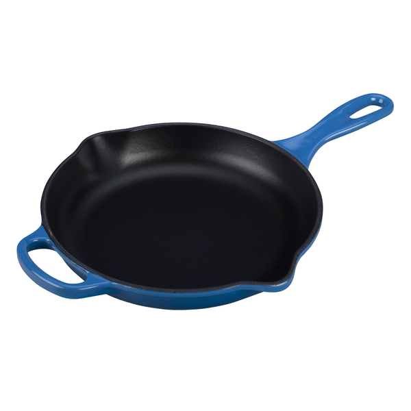 LE CREUSET 9'' SIGNATURE IRON HANDLE SKILLET - MARSEILLE