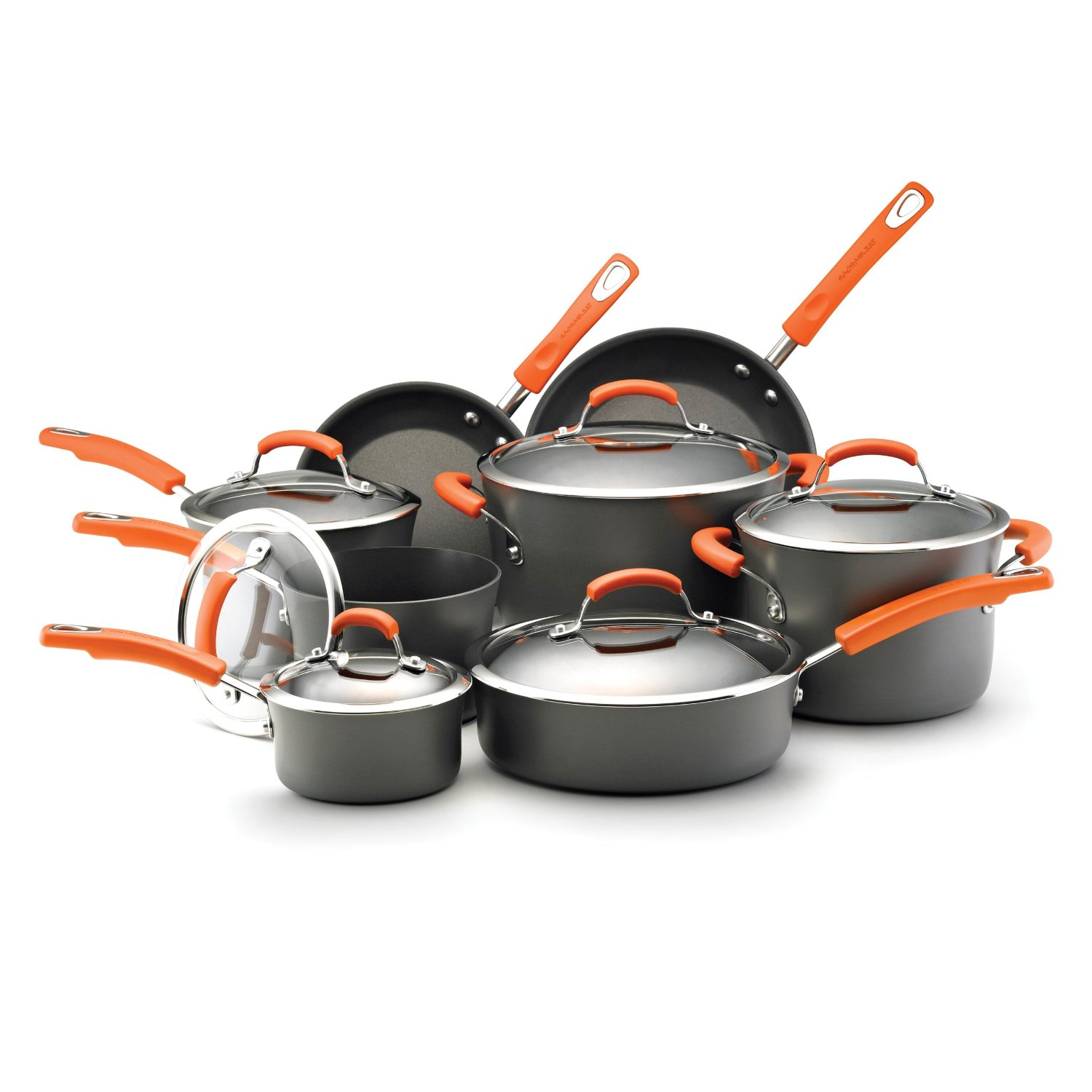 Rachael Ray Cook + Create 10-Inch Hard Anodized Nonstick Frying