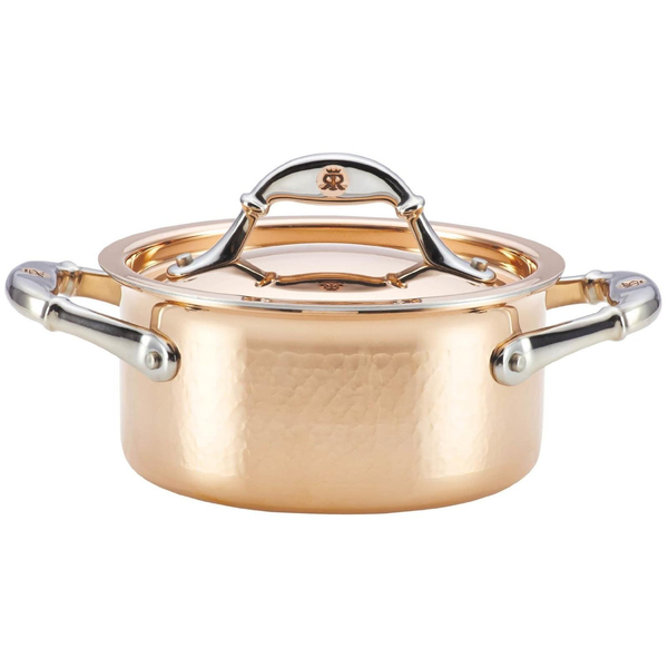 Ruffoni Symphonia Cupra 1-1/2-Quart Covered Casserole - Copper