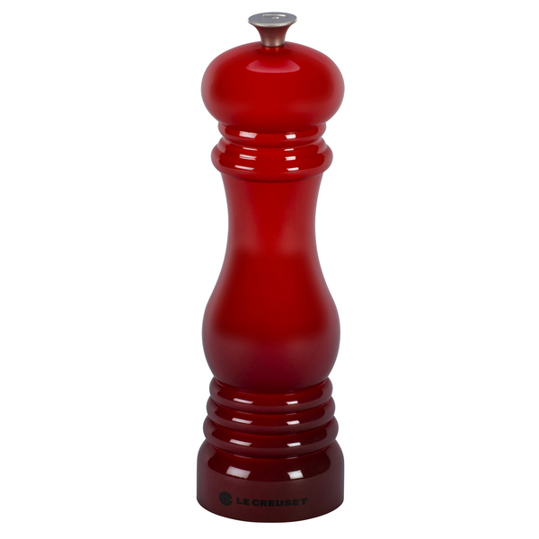 LE CREUSET PEPPER MILL, 8-INCH - CERISE
