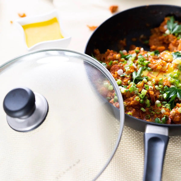 Scanpan Classic Deep Saute Pan, 4 Quart, Black