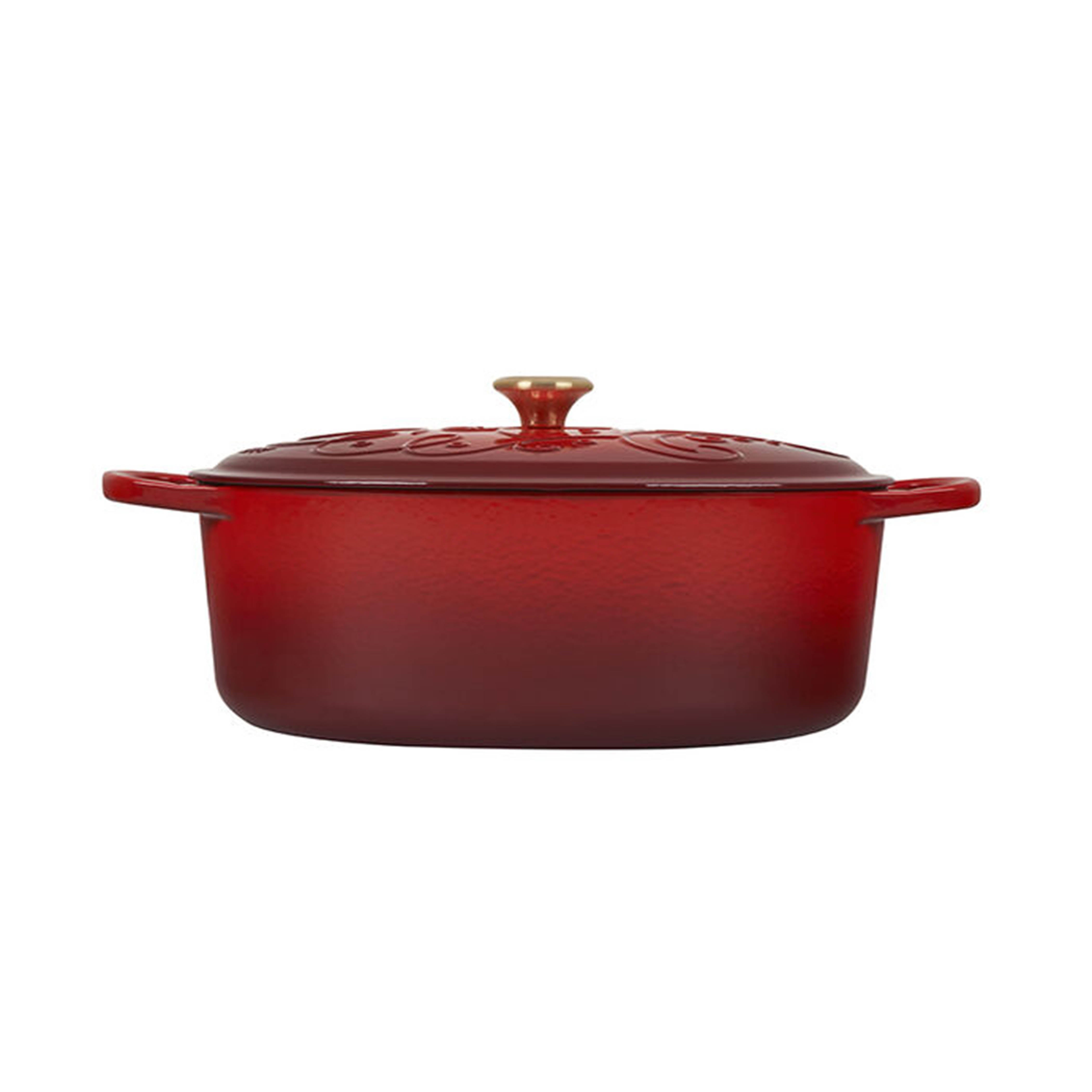 Le Creuset Noel 3.5 Qt. Signature Round Dutch Oven W/ Christmas Applique